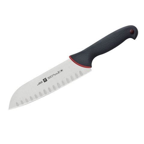 ZWILLING J.A. Henckels 1012526 KolorID 7" Granton Santoku Knife