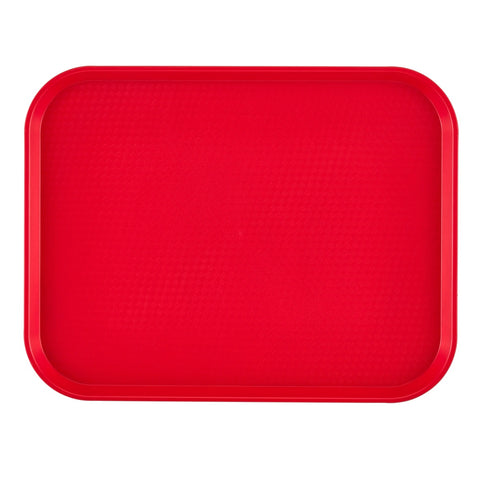 Cambro 1014FF166 Fast Food Tray, Orange, 10-7/16" x 13-9/16"