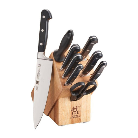 ZWILLING J.A. Henckels 1018753 Professional S Stainless Steel 10-Piece Knife Block Set