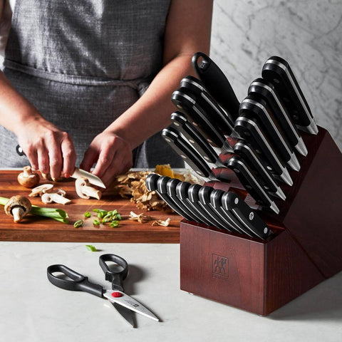 ZWILLING J.A. HENCKELS 1019389 Pro Stainless Steel Knife Block Set