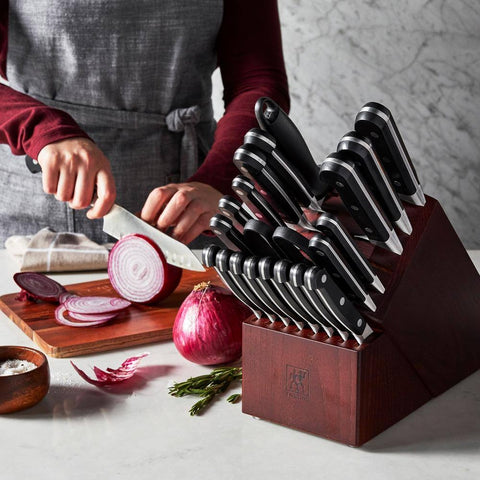 ZWILLING J.A. HENCKELS 1019389 Pro Stainless Steel Knife Block Set