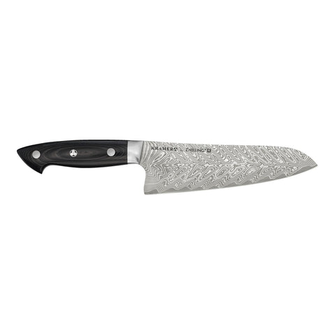 ZWILLING J.A. HENCKELS 1019634 Kramer Euroline Stainless Damascus 7 Inch Santoku Knife