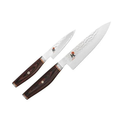 Miyabi Artisan 34081-000 2-Piece SG2 Knife Set with Cocobolo Pakkawood Handle