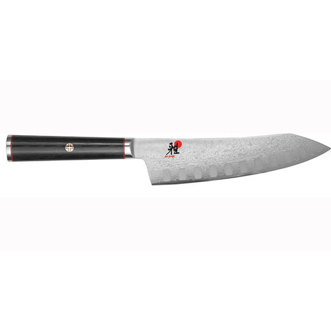 Miyabi 1019942 Kaizen 7" Rocking Granton Santoku Knife