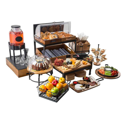 TableCraft 10262 Industrial Collection Beverage Dispenser Stand/Rack