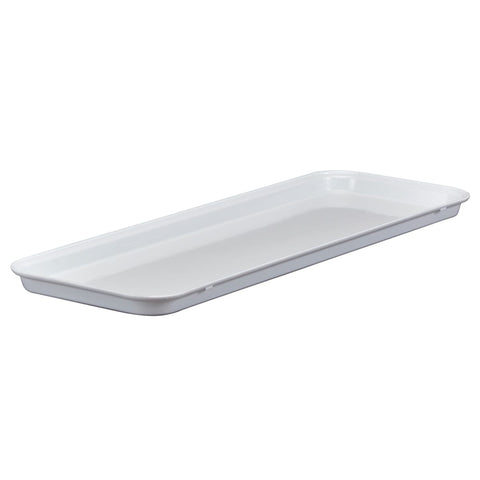 Cambro 10302MT148 Rectangular Market Display Tray - 10-7/16" x 30" x 2\" White