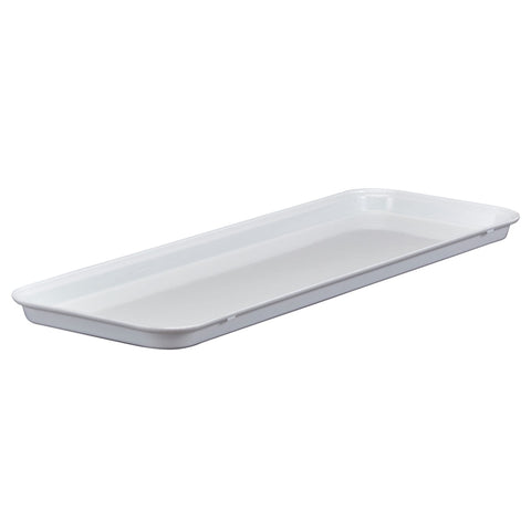 Cambro 10302MT148 Rectangular Market Display Tray - 10-7/16" x 30" x 2\" White