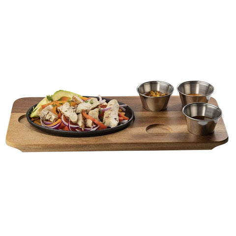 Tablecraft Products 10709 Rectangular Acacia Fajita Serving Board