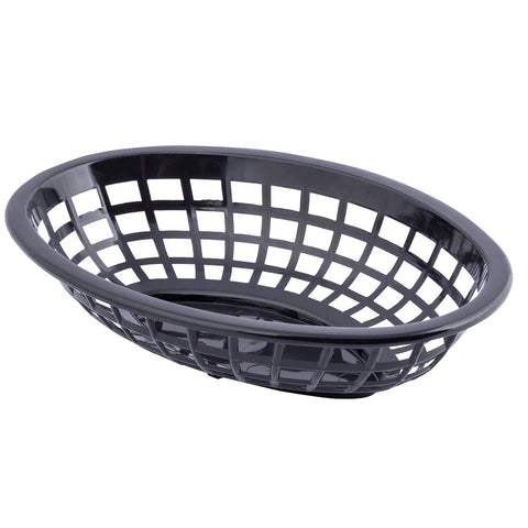TableCraft 1071BK Black Side Order Oval Basket