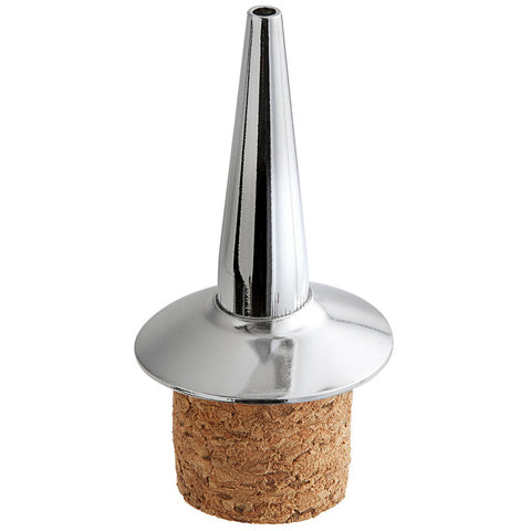 Tablecraft Products 10728 1" Stainless Steel Bottle Dasher Top, Pack of 6