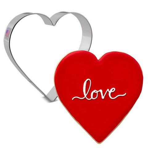 Ann Clark Cookie Cutters 1076A Extra Large Heart Cookie Cutter, 5-Inch