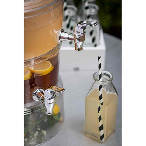 TableCraft 10961 Two-Tier Stackable SAN Beverage Dispenser, 2 Gallon