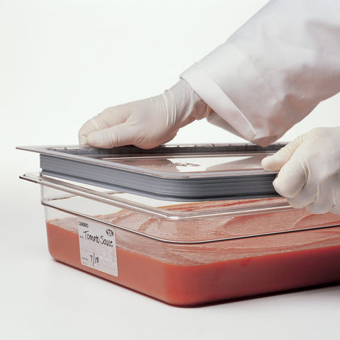 Cambro 10CWGL135 Camwear GripLid Full-Size Clear Polycarbonate Food Pan Cover