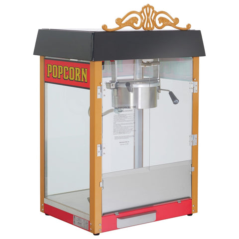 Winco 11040 Street Vendor Countertop Popcorn Machine, 4 oz Kettle, 120V
