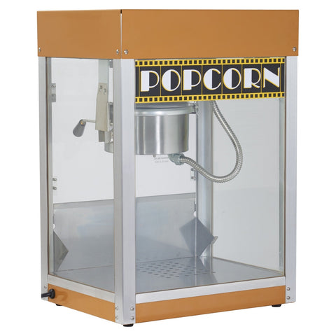 Winco 11048 Premiere Countertop Popcorn Machine, 4 oz Kettle, 120V