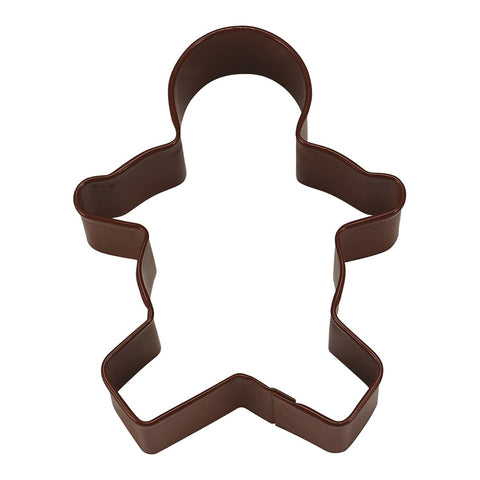 American Cookie Cutter Co. 1107A Gingerbread Man Cookie Cutter, 3.75 in., Brown