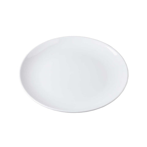 TableCraft Products 11529 Sierra Collection Oval Melamine Platter, 20 x 15-1/4 in., White