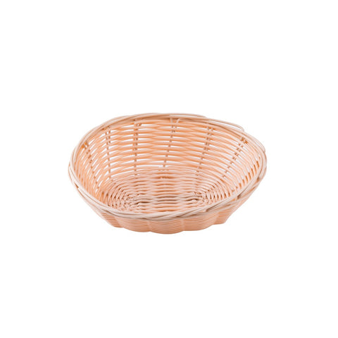 TableCraft Products 1171W 7" Oval Natural Serving Basket