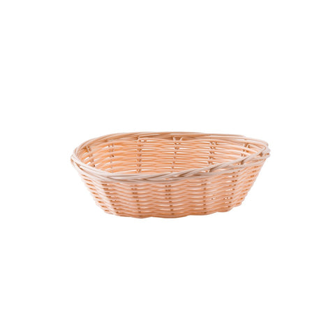 TableCraft Products 1171W 7" Oval Natural Serving Basket