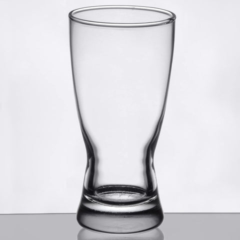 Libbey Glass 1178HT Hourglass 10 oz. Heat-Treated Pilsner Glass