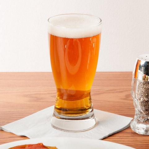 Libbey Glass 1178HT Hourglass 10 oz. Heat-Treated Pilsner Glass