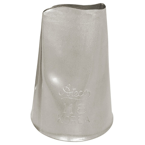 Ateco 118 Rose Piping Tip - Large Rose Petal Pastry Tube
