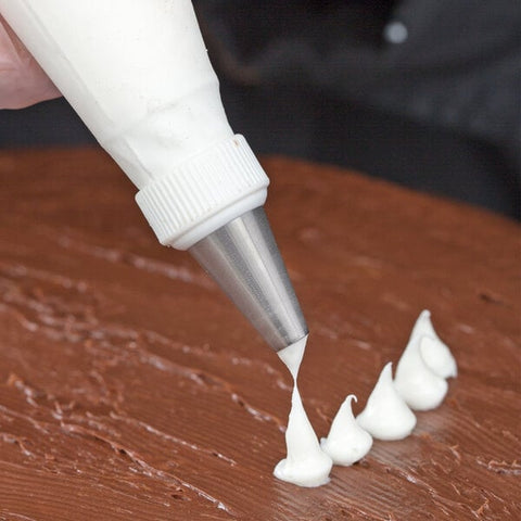 Ateco 11 Plain Round Piping Tip - Stainless Steel Pastry Tube