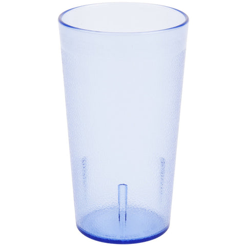 Cambro 1200P2401 Colorware 12.6 oz. Slate Blue SAN Plastic Tumbler