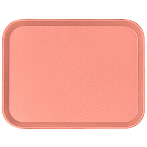 Cambro 1216FF409 12" x 16" Blush Fast Food Tray