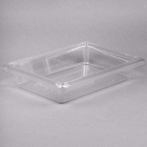 Cambro 12183CW135 Camwear 18" x 12" x 3-1/2" Clear Polycarbonate Food Storage Box