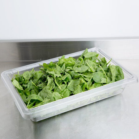 Cambro 12183CW135 Camwear 18" x 12" x 3-1/2" Clear Polycarbonate Food Storage Box