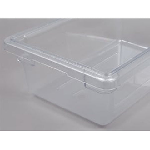 Cambro 12186CW135 Camwear 18" x 12" x 6" Clear Polycarbonate Food Storage Box