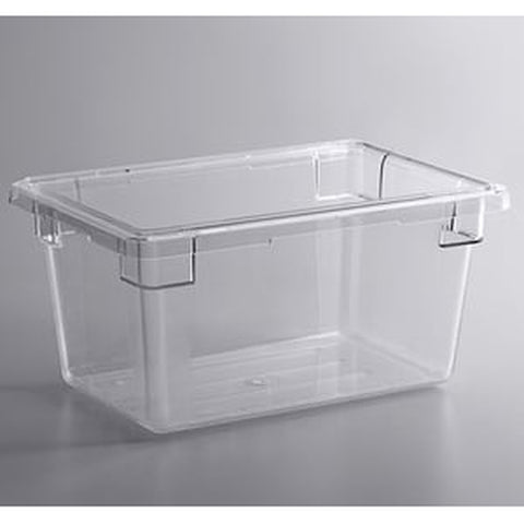Cambro 12189CW135 Camwear 18" x 12" x 9" Clear Polycarbonate Food Storage Box
