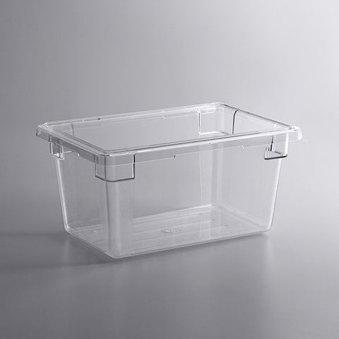 Cambro 12189CW135 Camwear 18" x 12" x 9" Clear Polycarbonate Food Storage Box