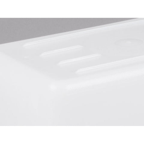 Cambro 12189P148 18" x 12" x 9" White Poly Food Storage Box