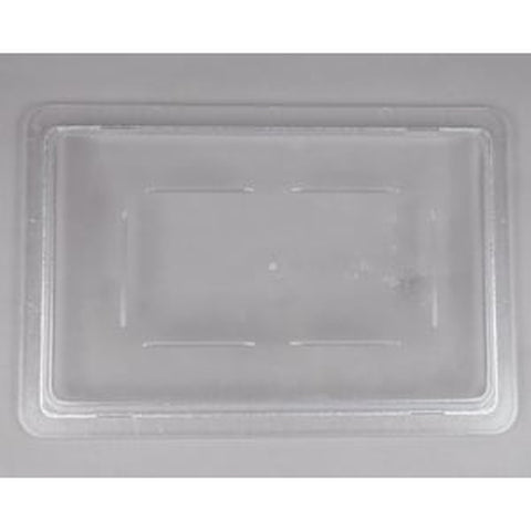 Cambro 1218CCW135 Camwear 18" x 12" Clear Polycarbonate Food Storage Box Flat Lid