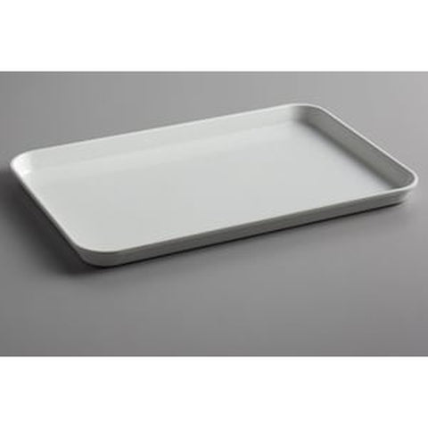 Cambro 1218MT148 12" x 18" White Fiberglass Market Display Tray