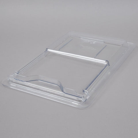Cambro 1218SCCW135 Camwear SlidingLid 12" x 18" Clear Polycarbonate Food Storage Box Lid