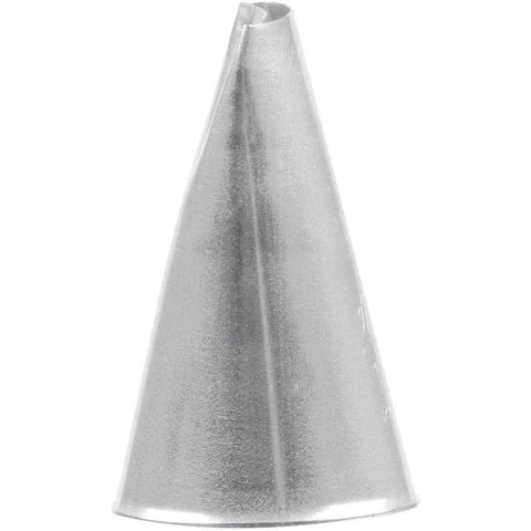 Ateco 121 Curved Petal Large Rose Pastry Piping Tip, Stainless Steel