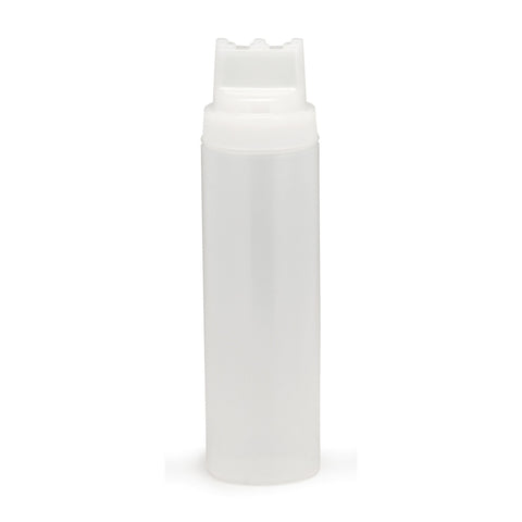 Tablecraft Products 12463C3 24 oz SelecTop Widemouth Squeeze Bottle with 3 Tips