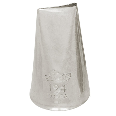 Ateco 124 Rose Petal Stainless Steel Pastry Tube Piping Tip