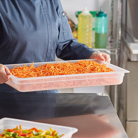 Cambro 12PP190 Full Size Translucent Polypropylene Food Pan, 2 1/2" Deep