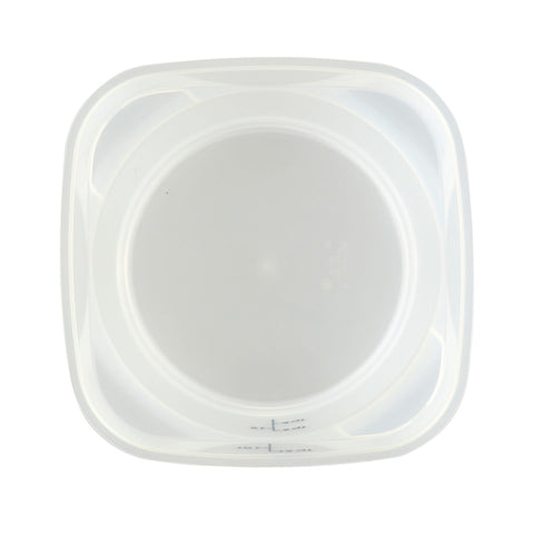 Cambro 12RFSPROPP190 12 Qt CamRound FreshPro Round Food Storage Container, Translucent Polypropylene