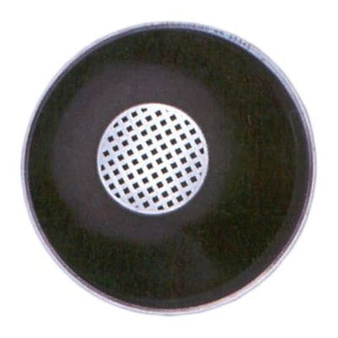 Spill-Stop 13-803 7" Black Polyethylene Drain Funnel with Medium and Coarse Screen