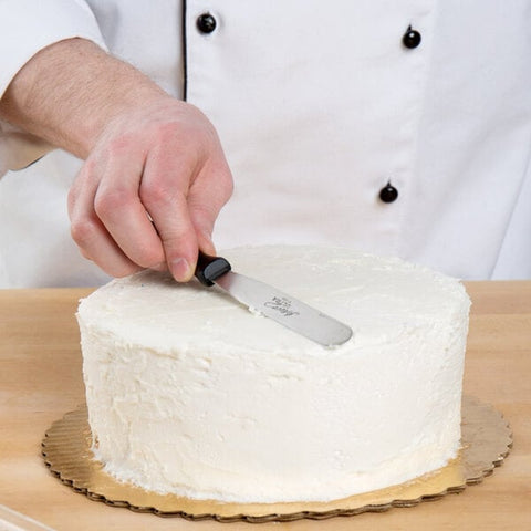 Ateco 1304 4" Straight Icing Spatula with Polypropylene Handle