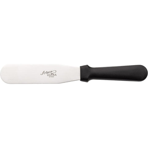 Ateco 1306 Straight Icing Spatula with 6-Inch Stainless Steel Blade and Plastic Handle