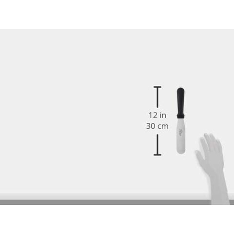 Ateco 1306 Straight Icing Spatula with 6-Inch Stainless Steel Blade and Plastic Handle