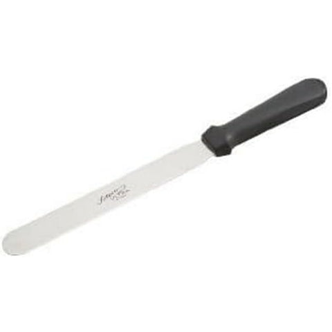 Ateco 1308 8-Inch Straight Icing Spatula with Stainless Steel Blade and Plastic Handle
