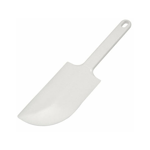 Ateco 1311 Plastic Spatula/Scraper - 9.5" Food-Grade Bowl Scraper & Smoother
