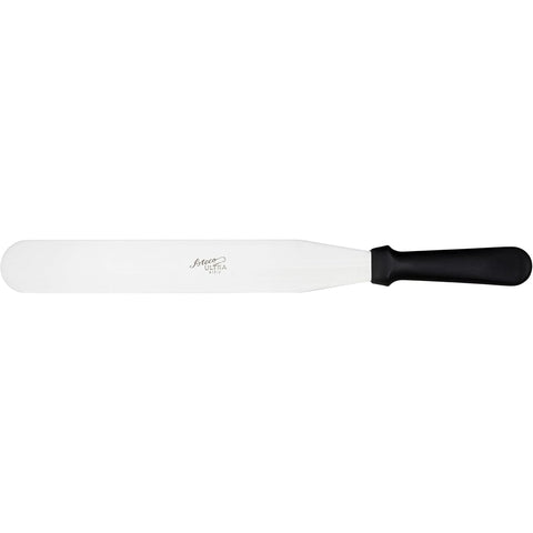 Ateco 1312 12-Inch Straight Icing Spatula with Stainless Steel Blade and Plastic Handle